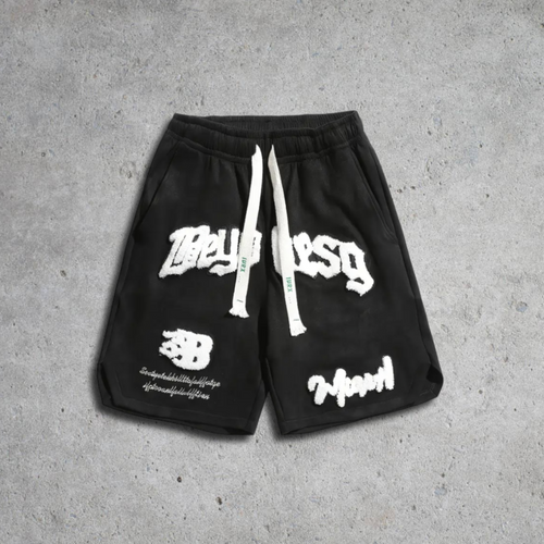 Black Streetwear Shorts